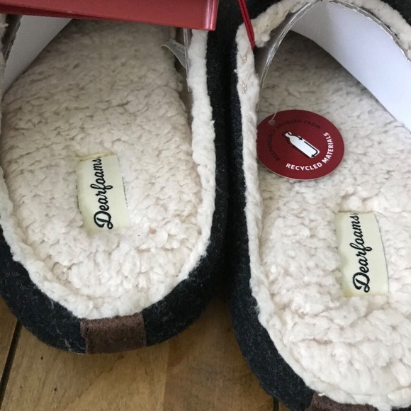 Dearfoams Birch Microwool Molded Footbed Clog (Men's Med/9-10) - Picture 6 of 8